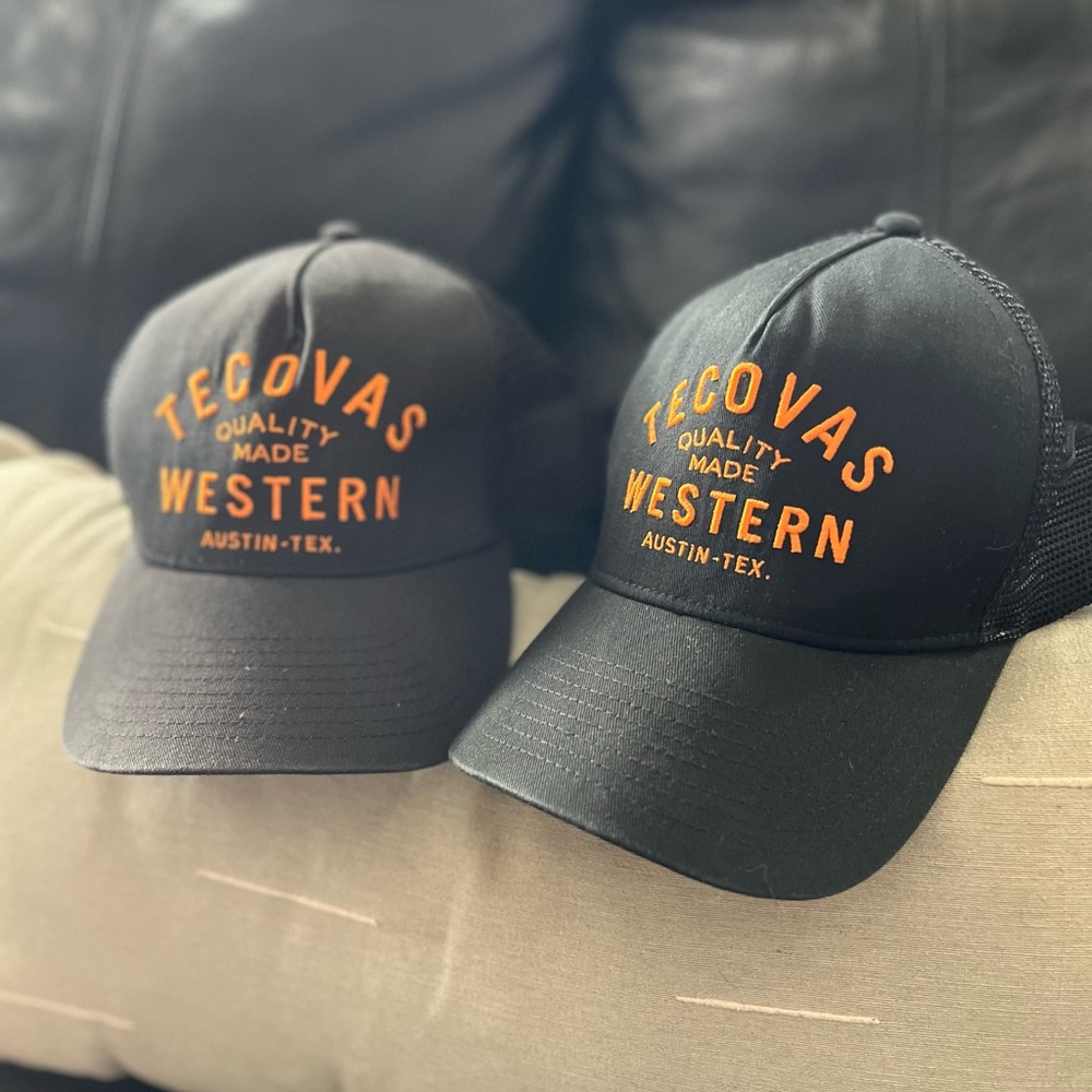 •Tecovas Quality Made Trucker hat set of 2•